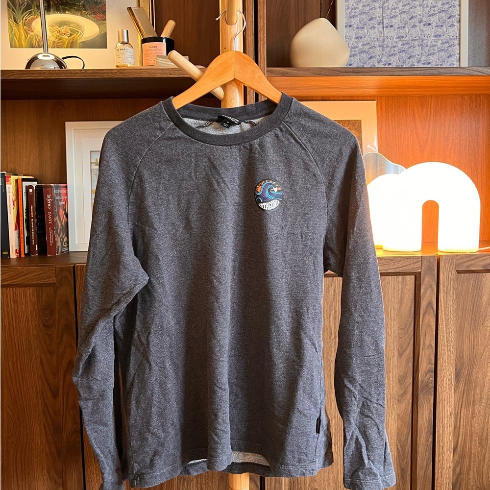Patagonia Gray Crew Neck Sweater